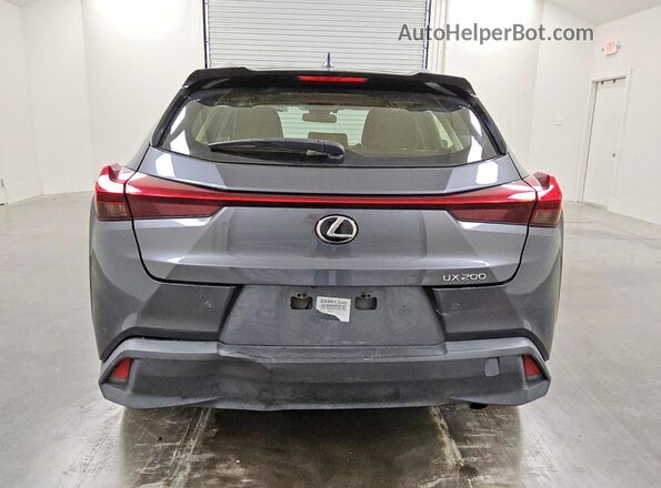 JTHX3JBH0N2049479 2022 LEXUS UX Charcoal უკანა ხედი