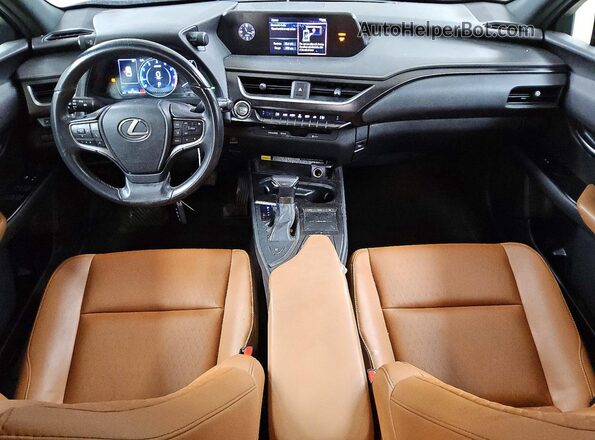 JTHX3JBH0N2049479 2022 LEXUS UX Charcoal წინა პანელის ხედი