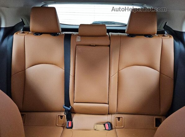 JTHX3JBH0N2049479 2022 LEXUS UX Charcoal უკანა სავარძლების ხედი