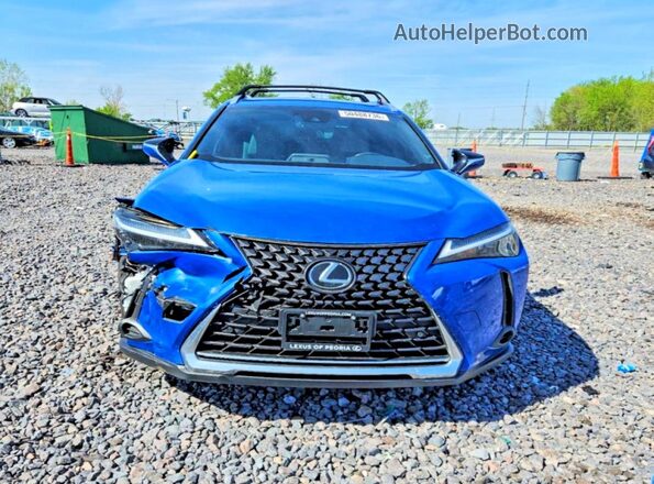 JTHX6JBH2P2133832 2023 LEXUS UX Blue წინა ხედი
