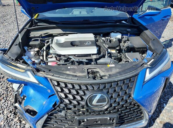 JTHX6JBH2P2133832 2023 LEXUS UX Blue უკანა სალონის ხედი