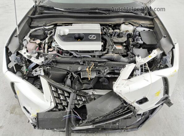 JTHX6JBH5R2176550 2024 LEXUS UX White Vista del compartimento del motor