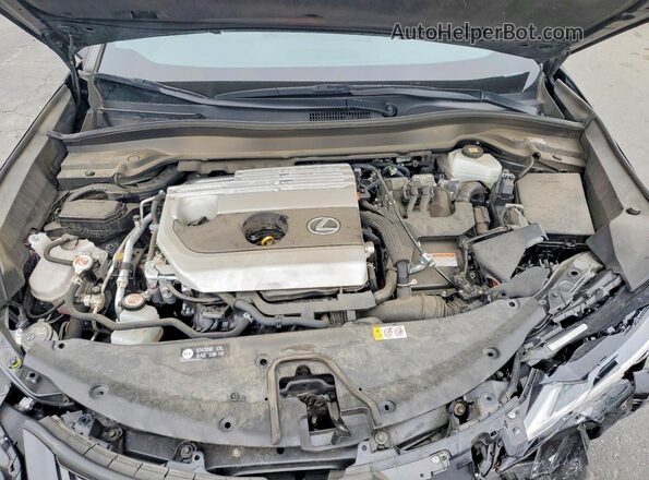 JTHX6JBH9P2156766 2023 LEXUS UX Black Widok komory silnika