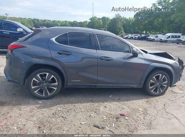 JTHX9JBH5N2055406 2022 LEXUS UX 250H Gray Սալոնի հետևի տեսք