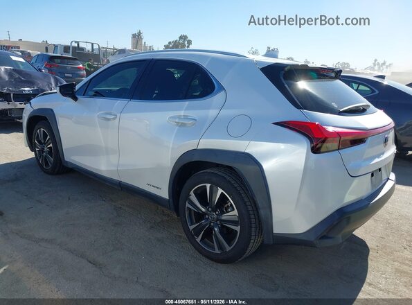 JTHX9JBH8L2036121 2020 LEXUS UX 250H White უკანა მარცხენა