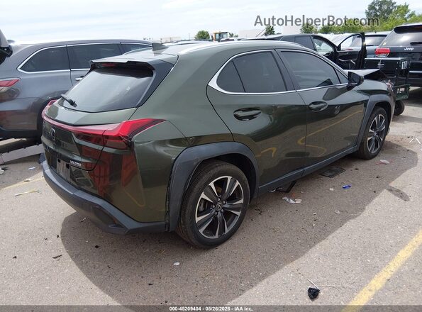 JTHY3JBH1K2005328 2019 LEXUS UX 200 Green Trasero derecho