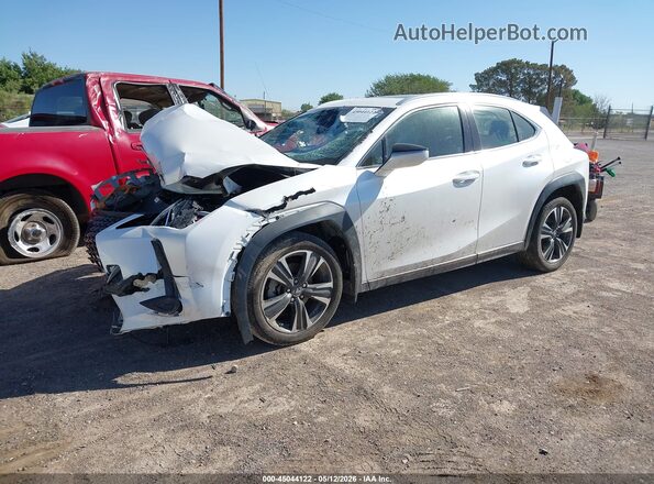 JTHY3JBH3K2018968 2019 LEXUS UX 200 White წინა მარცხენა ხედი სამი მეოთხედიდან