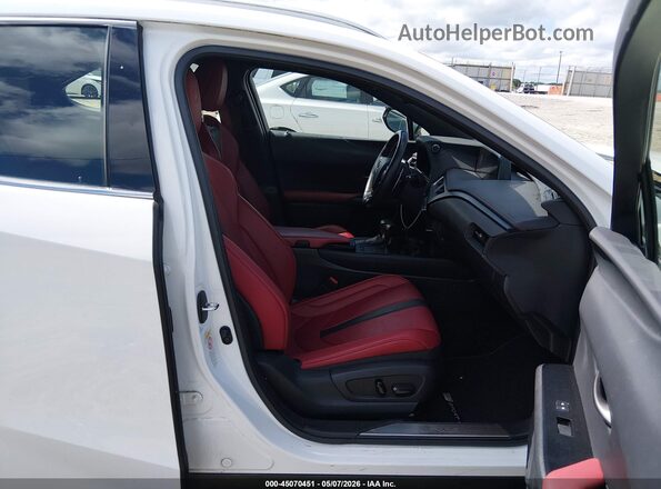 JTHY3JBH5K2000438 2019 LEXUS UX 200 White Widok wnętrza z przodu