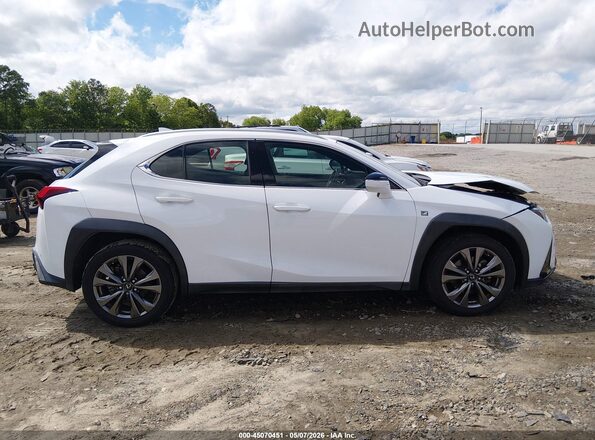 JTHY3JBH5K2000438 2019 LEXUS UX 200 White Widok wnętrza z tyłu