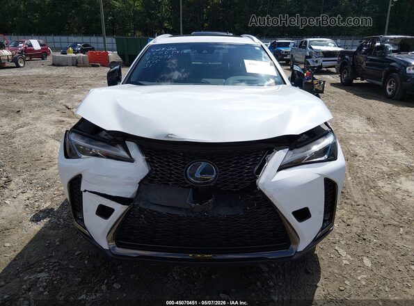 JTHY3JBH5K2000438 2019 LEXUS UX 200 White Widok z przodu