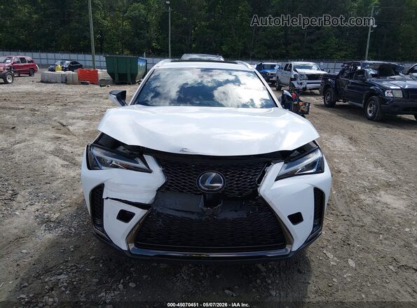 JTHY3JBH5K2000438 2019 LEXUS UX 200 White Widok zestawu wskaźników