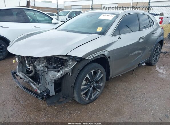 JTHY3JBH5K2017465 2019 LEXUS UX 200 Silver Front left