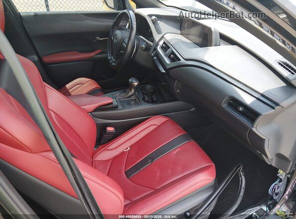 JTHY3JBH8K2001387 2019 LEXUS UX 200 Black წინა სალონის ხედი
