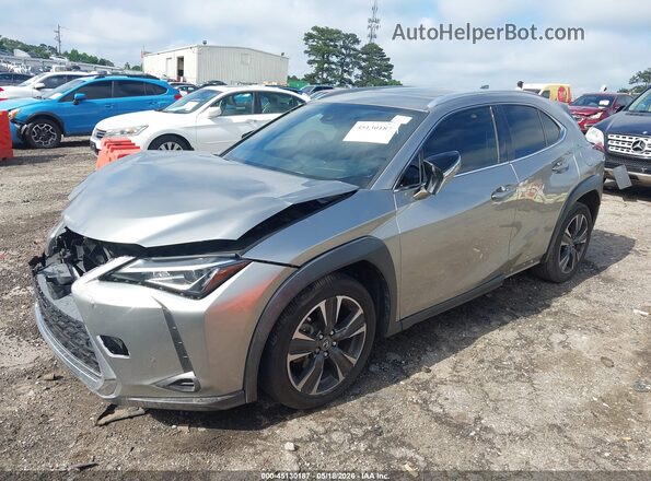 JTHY3JBHXK2007997 2019 LEXUS UX 200 Gray წინა მარცხენა ხედი სამი მეოთხედიდან