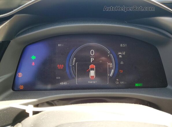 JTJAAAAB0PA020306 2023 LEXUS RZ Серый Вид щитка приборов