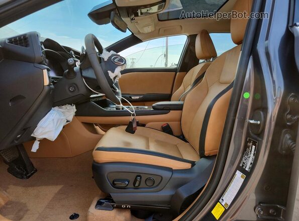 JTJAAAAB7SA030825 2025 LEXUS RZ Gray Vista interior delantera