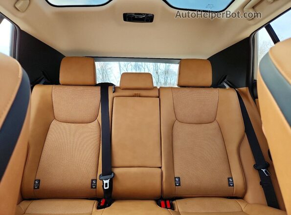 JTJAAAAB7SA030825 2025 LEXUS RZ Gray Vista de los asientos traseros