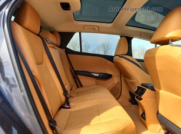JTJAAAAB7SA030825 2025 LEXUS RZ Gray Vista interior trasera