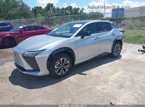 JTJABABB6SA010481 2025 LEXUS RZ 300E Silver Przód lewy