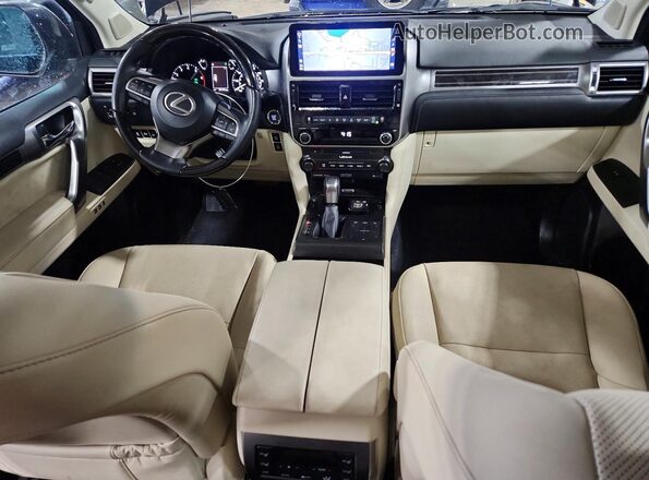 JTJAM7BX0N5331258 2022 LEXUS GX Black Dashboard view