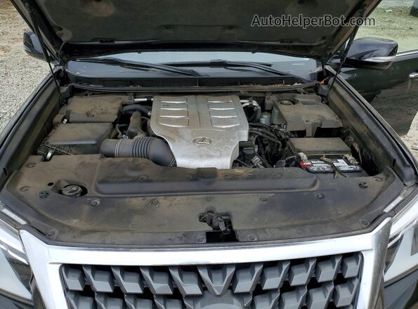 JTJAM7BX2L5247536 2020 LEXUS GX Black Widok komory silnika