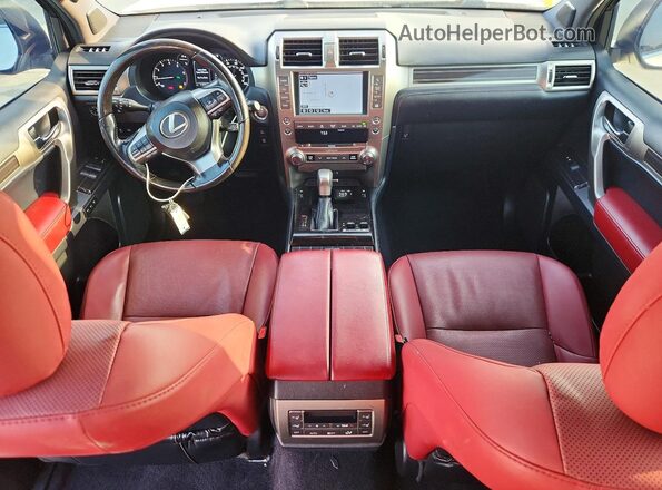 JTJAM7BX3L5263860 2020 LEXUS GX White წინა პანელის ხედი