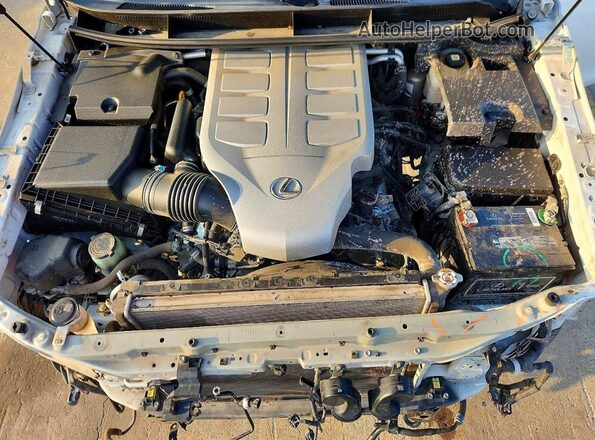 JTJAM7BX3L5263860 2020 LEXUS GX White ძრავის განყოფილების ხედი