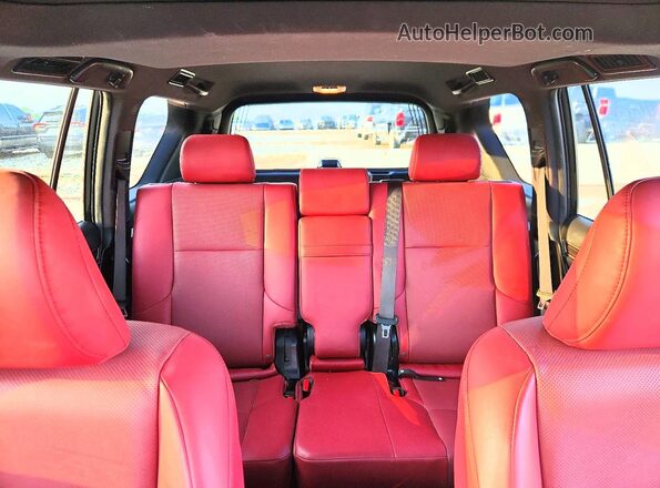 JTJAM7BX3L5263860 2020 LEXUS GX White უკანა სავარძლების ხედი