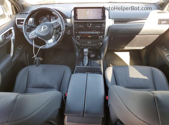 JTJAM7BX4P5369577 2023 LEXUS GX Silver Вид панелі приладів