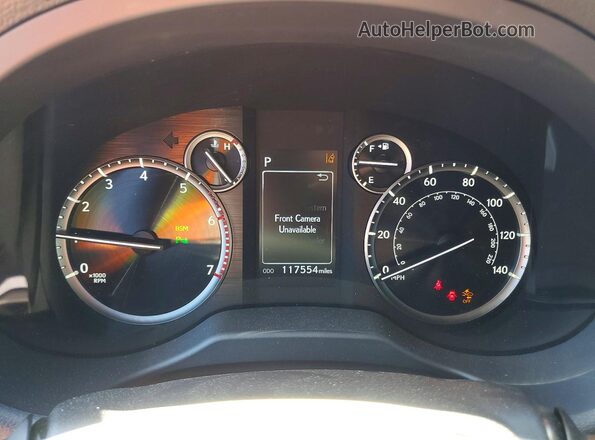 JTJAM7BX6L5242243 2020 LEXUS GX Black Սարքավորումների վահանակի տեսք