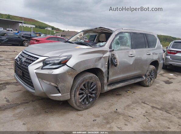 JTJAM7BX6P5341702 2023 LEXUS GX 460 Gray Передня ліва чверть