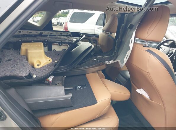 JTJBARBZ0H2142299 2017 LEXUS NX 200T Gold Widok naklejki z numerem VIN