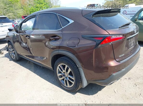 JTJBARBZ1G2062010 2016 LEXUS NX 200T Brown 