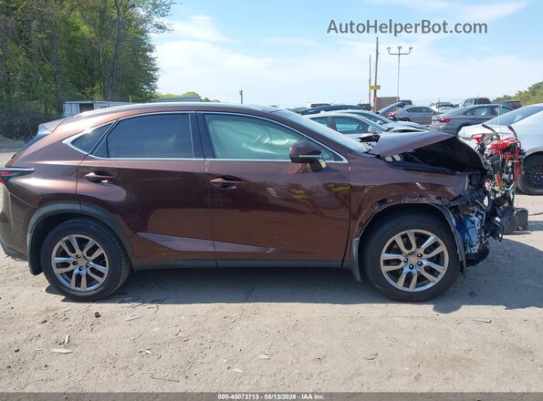 JTJBARBZ1G2062010 2016 LEXUS NX 200T Brown 
