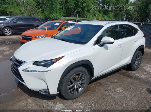 JTJBARBZ1G2085612 2016 LEXUS NX 200T White Առջևի ձախ երեք քառորդ տեսարան
