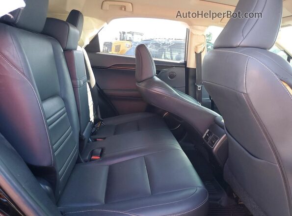 JTJBARBZ1H2109814 2017 LEXUS NX Black Vista interior trasera