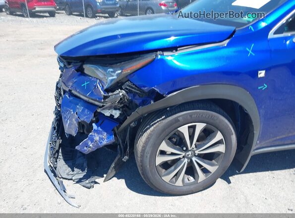 JTJBARBZ1J2158985 2018 LEXUS NX 300 Blue წინა ხედი