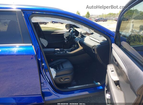 JTJBARBZ1J2158985 2018 LEXUS NX 300 Blue წინა სალონის ხედი