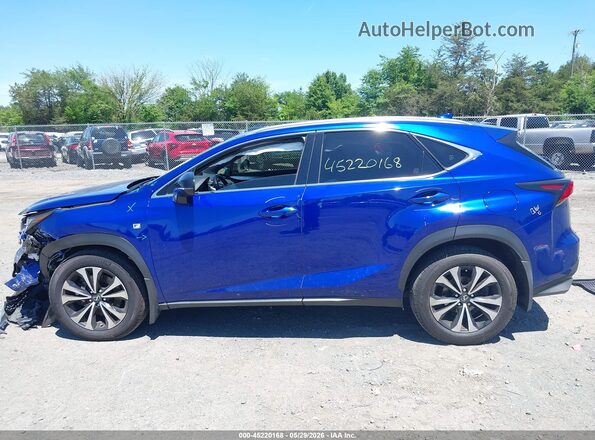 JTJBARBZ1J2158985 2018 LEXUS NX 300 Blue სალონის 360-გრადუსიანი ხედი