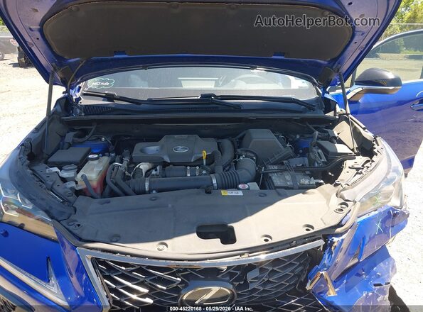 JTJBARBZ1J2158985 2018 LEXUS NX 300 Blue უკანა ხედი