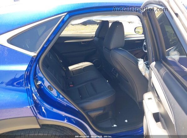 JTJBARBZ1J2158985 2018 LEXUS NX 300 Blue VIN კოდის სტიკერის ხედი