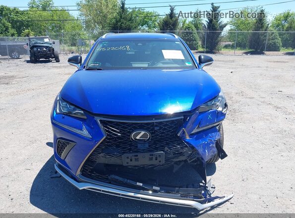 JTJBARBZ1J2158985 2018 LEXUS NX 300 Blue ხელსაწყოთა პანელის ხედი
