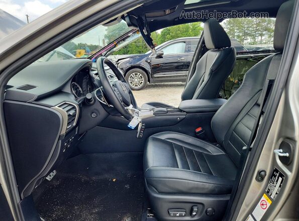 JTJBARBZ1J2162292 2018 LEXUS NX Gray Widok wnętrza z przodu
