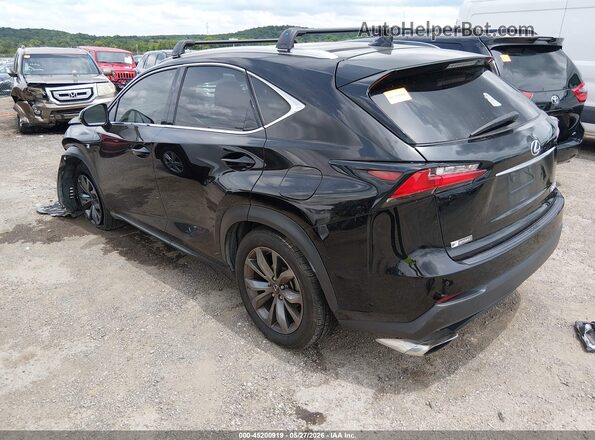 JTJBARBZ2H2101463 2017 LEXUS NX 200T Black Հետևի ձախ