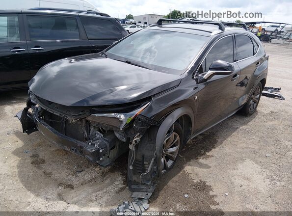 JTJBARBZ2H2101463 2017 LEXUS NX 200T Black Առջևի ձախ երեք քառորդ տեսարան