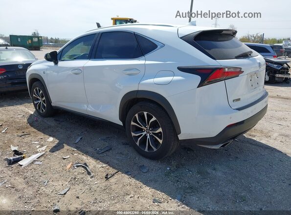 JTJBARBZ2H2114259 2017 LEXUS NX 200T White უკანა მარცხენა