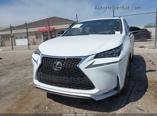 JTJBARBZ2H2114259 2017 LEXUS NX 200T White ხელსაწყოთა პანელის ხედი