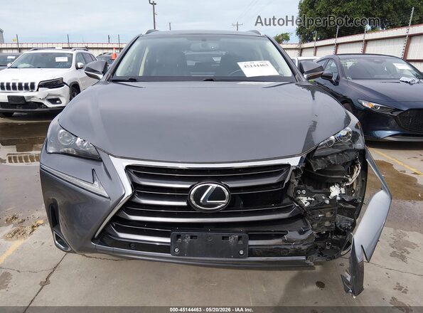 JTJBARBZ2H2135564 2017 LEXUS NX 200T Gray Вид задньої частини салону