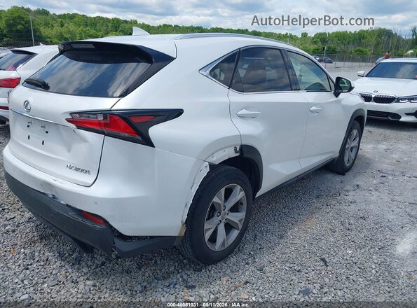 JTJBARBZ2H2147729 2017 LEXUS NX 200T White Задня права чверть