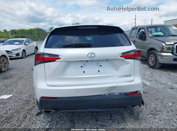 JTJBARBZ2H2147729 2017 LEXUS NX 200T White 